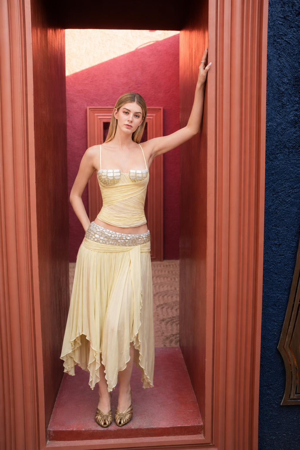Solene Halter Set - Marigold Lus Deluné